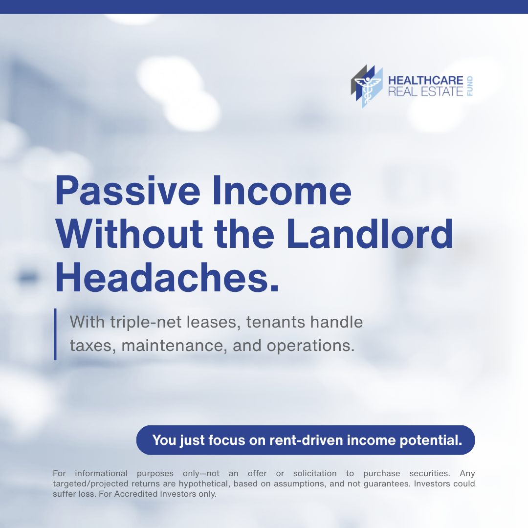 Healthcare Real Estate Fund Facebook ad