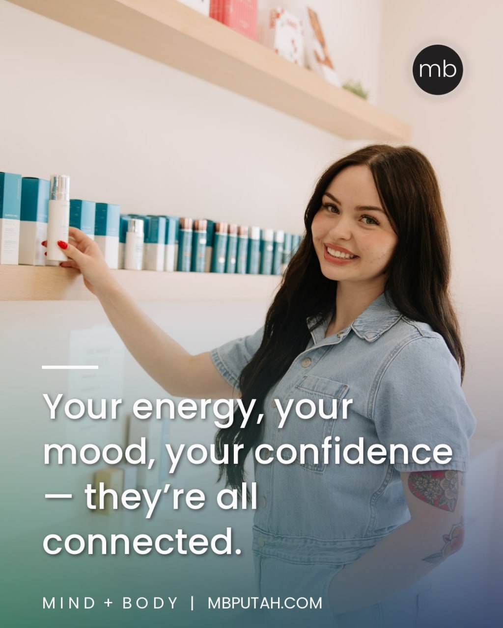 Mind and Body Performance Facebook ad: Feel Like Yourself Again
