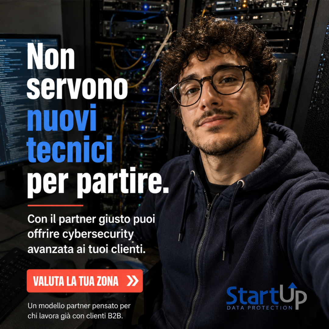 Start Up Data Protection Facebook ad: Aggiungi servizi cyber senza creare un reparto interno