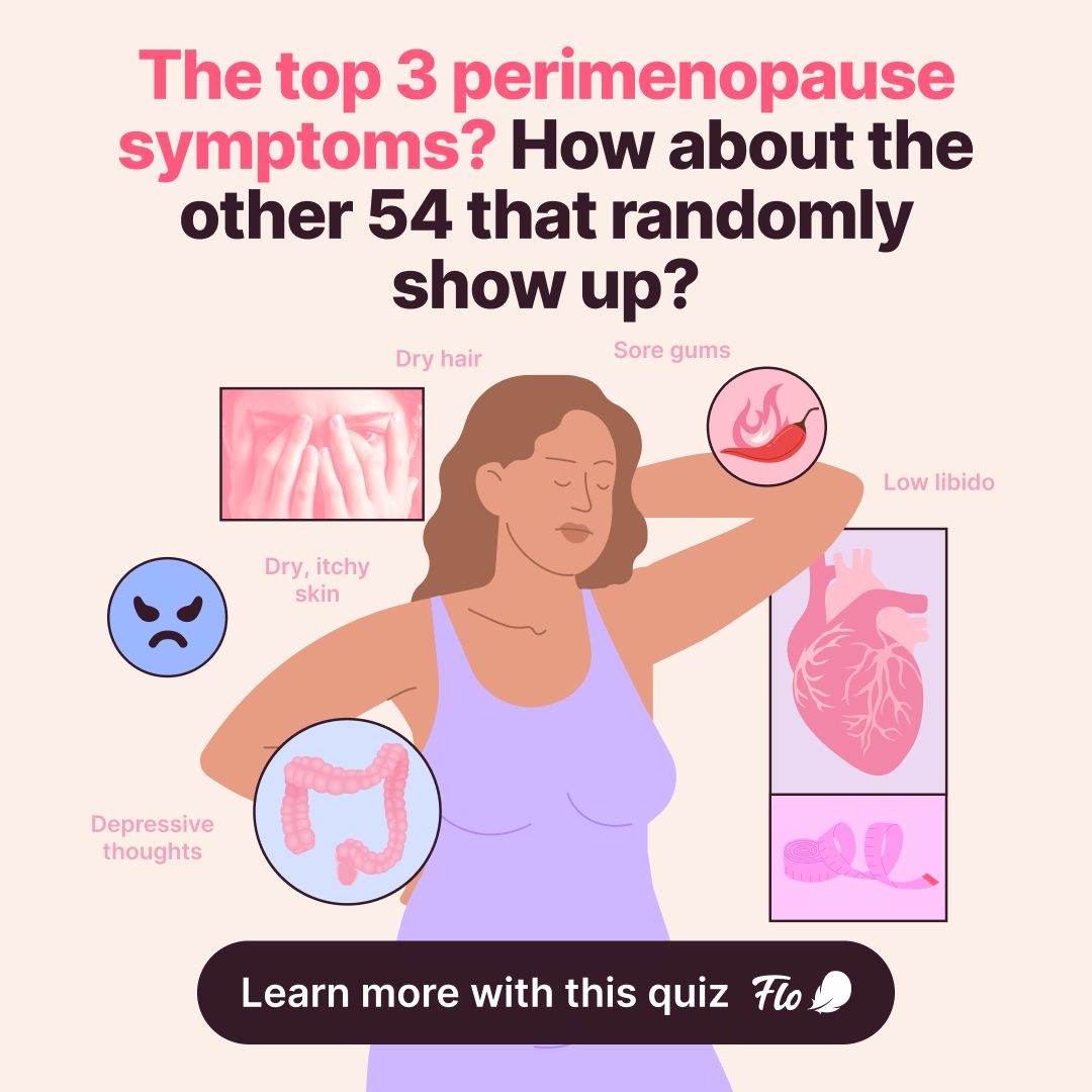 Flo For Perimenopause Facebook ad