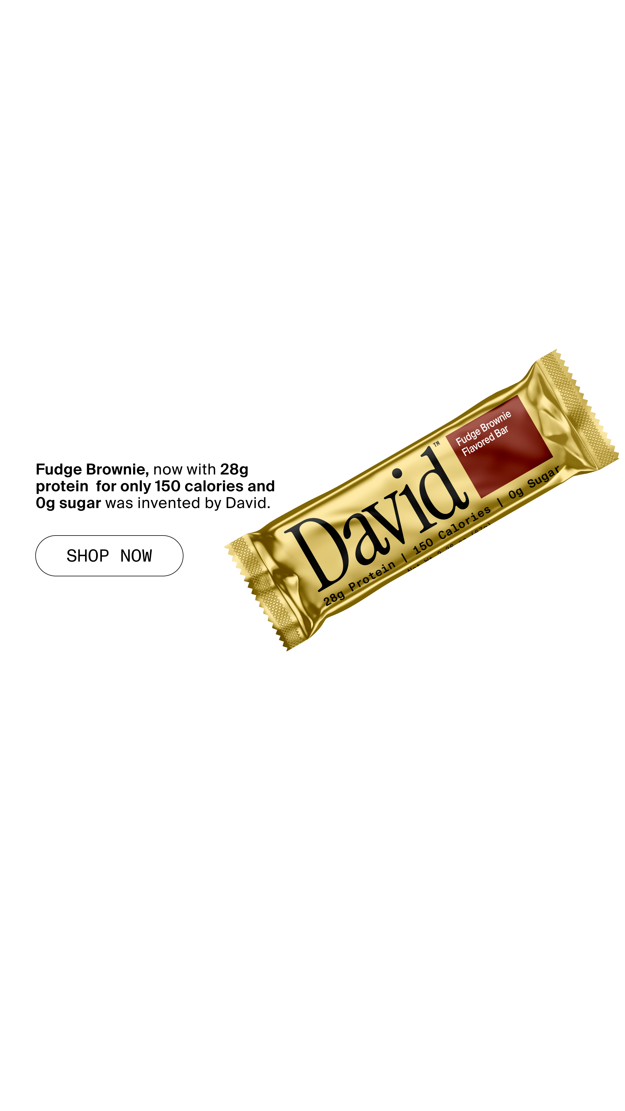 David Protein Facebook ad
