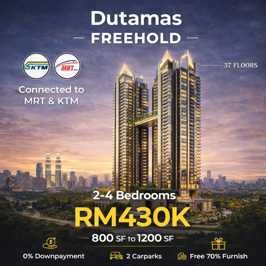 New Properties Next to MITEC Facebook ad: Chat with us