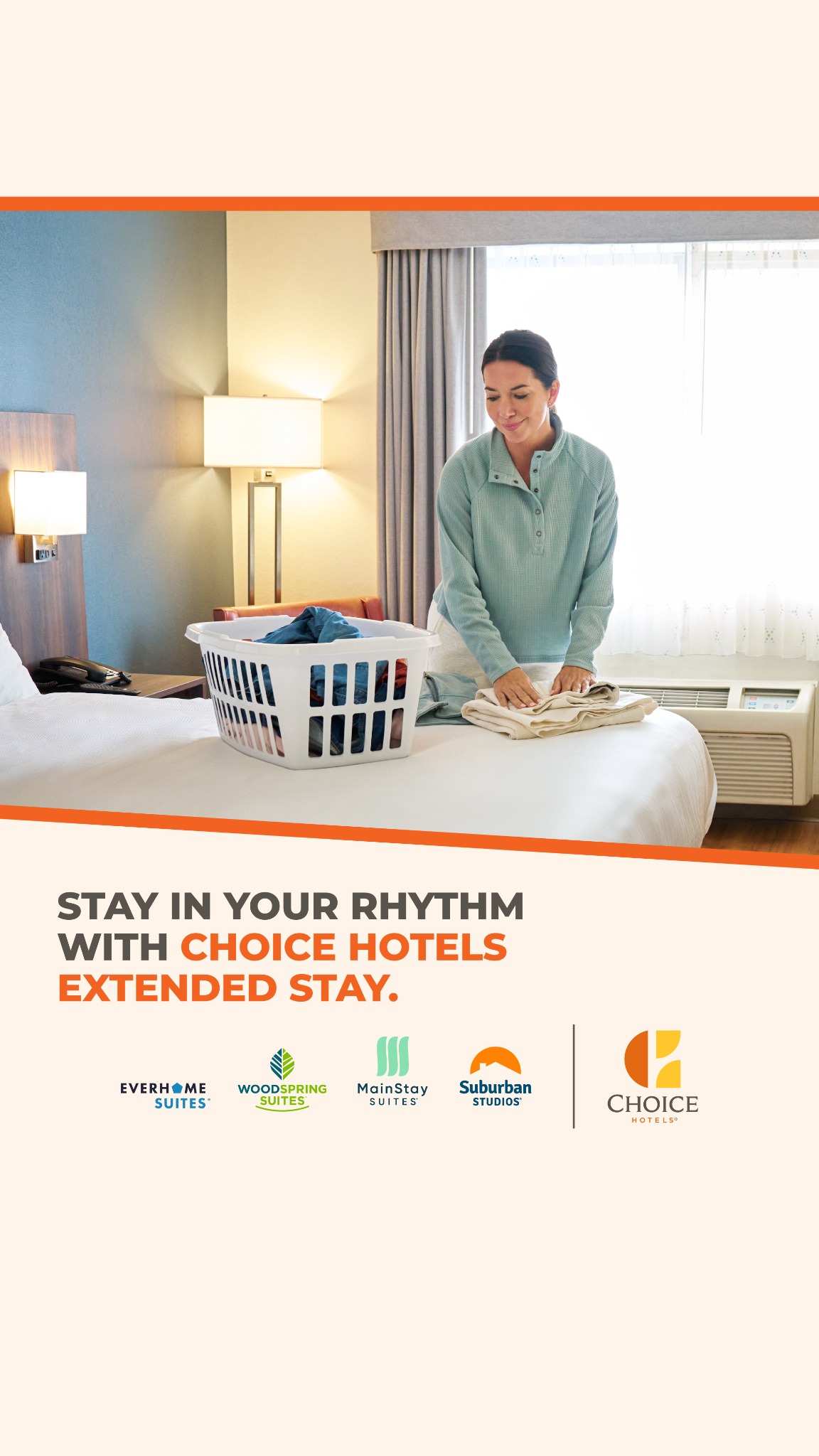 Choice Hotels Facebook ad