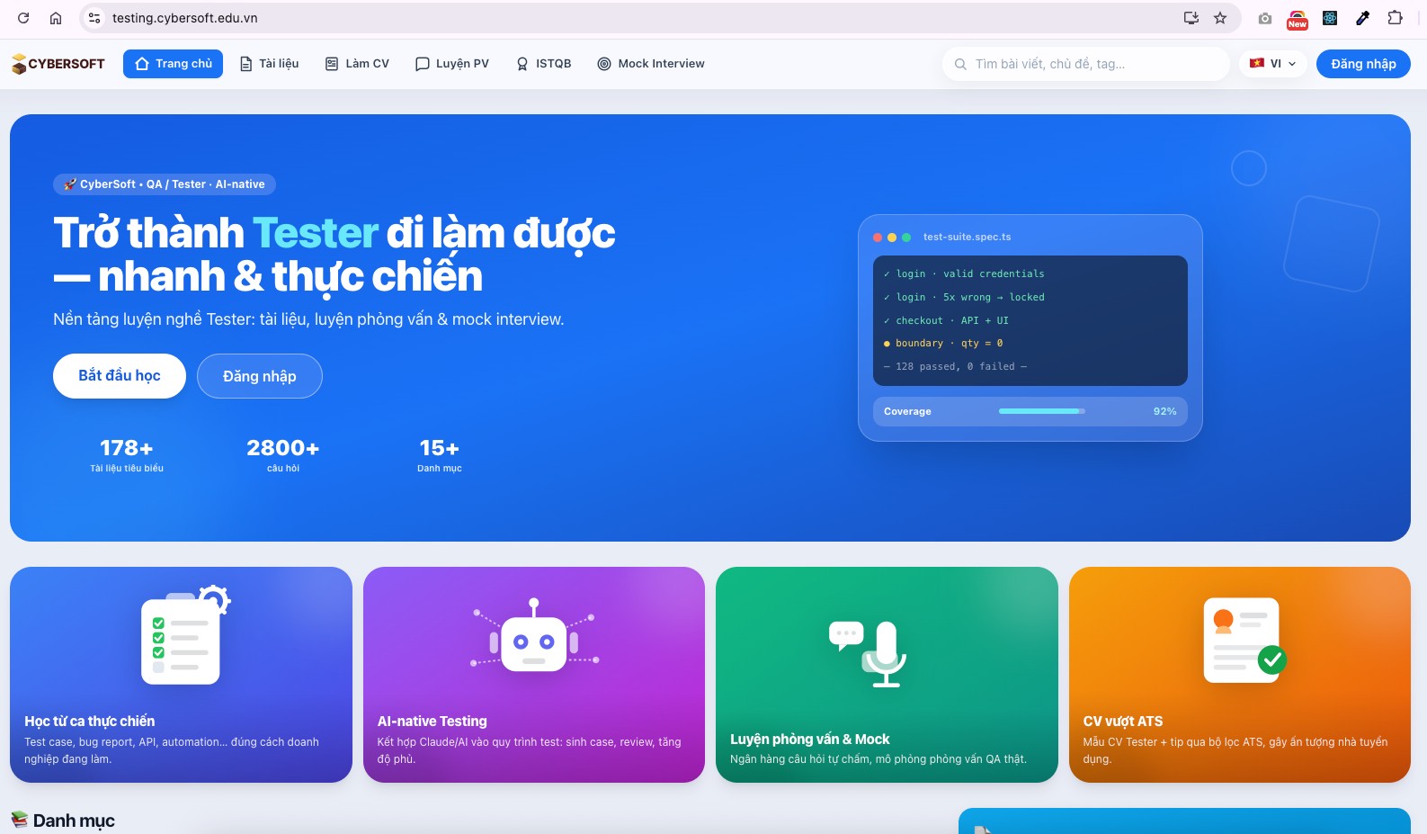 CyberSoft - Đào Tạo Chuyên Gia Lập Trình, Công Nghệ & AI Facebook ad