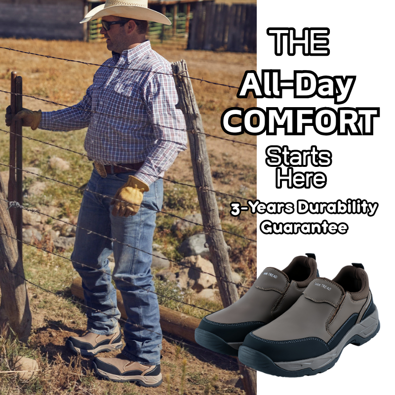 TankTread Facebook ad: Slip On Real Comfort