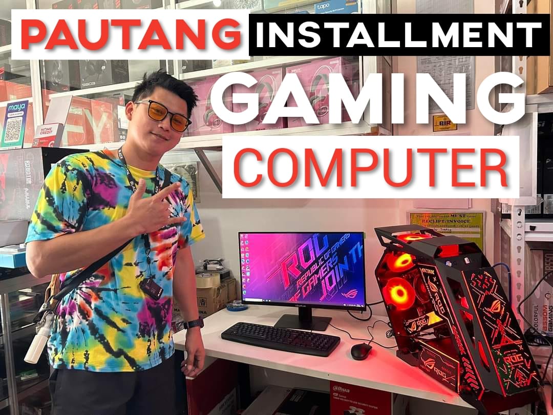 PC Alley Sta.Cruz Laguna Facebook ad: PAUTANG / INSTALLMENT
