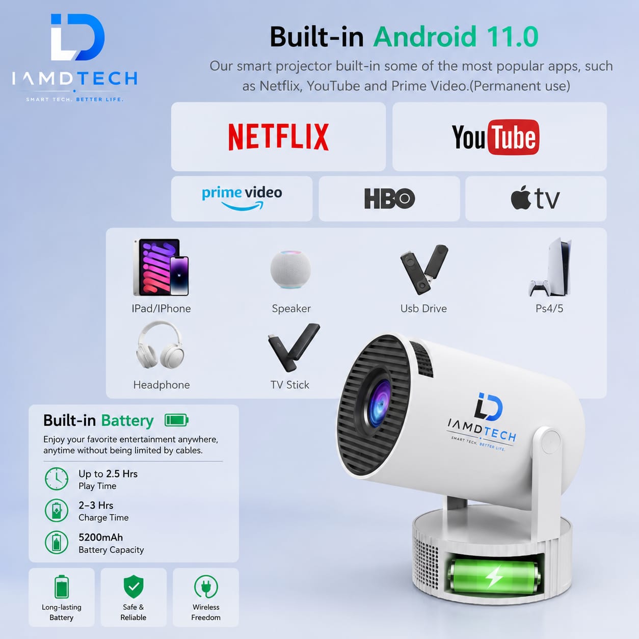 IamDtech Facebook ad: PAYMENT ON DELIVERY