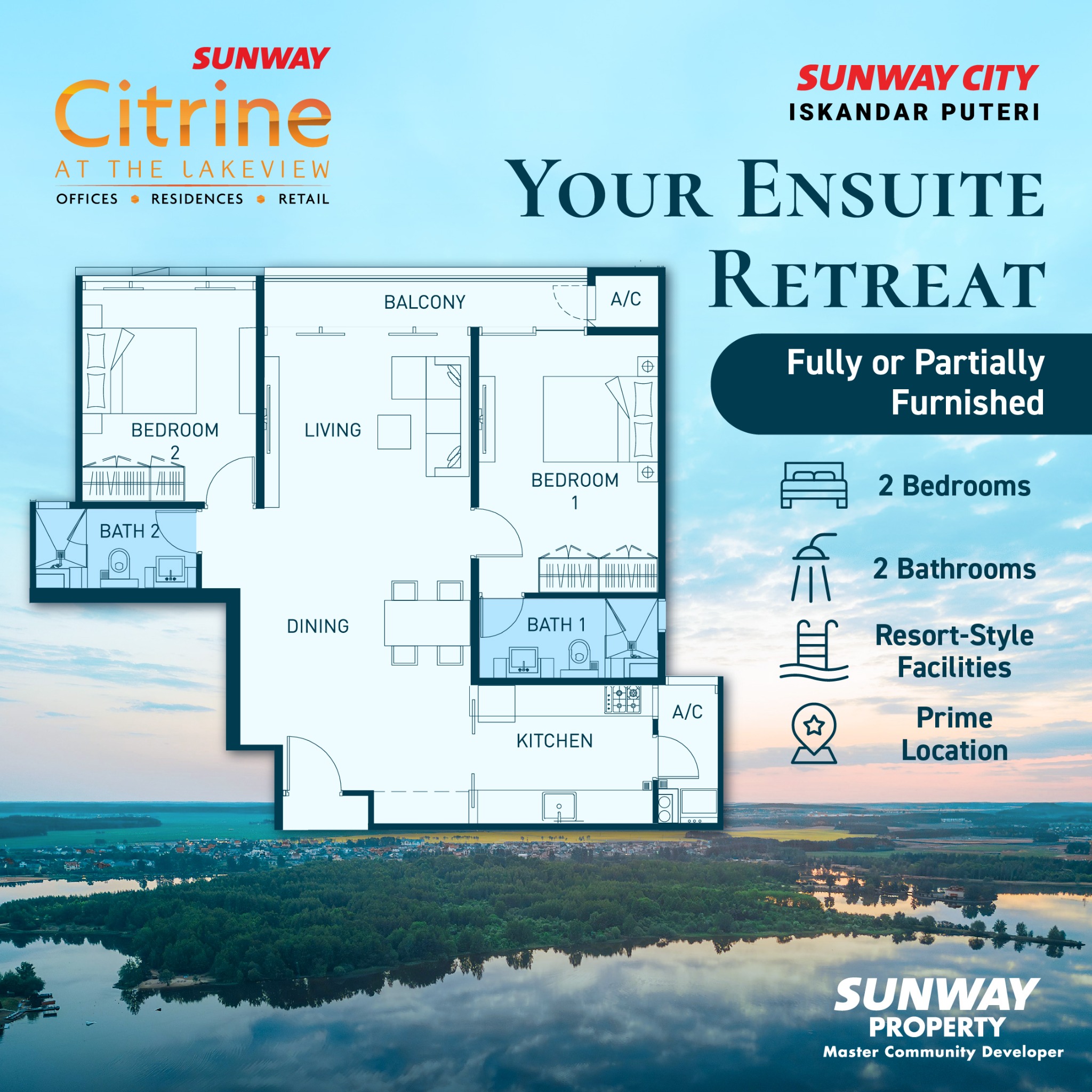 Sunway City Iskandar Puteri Facebook ad