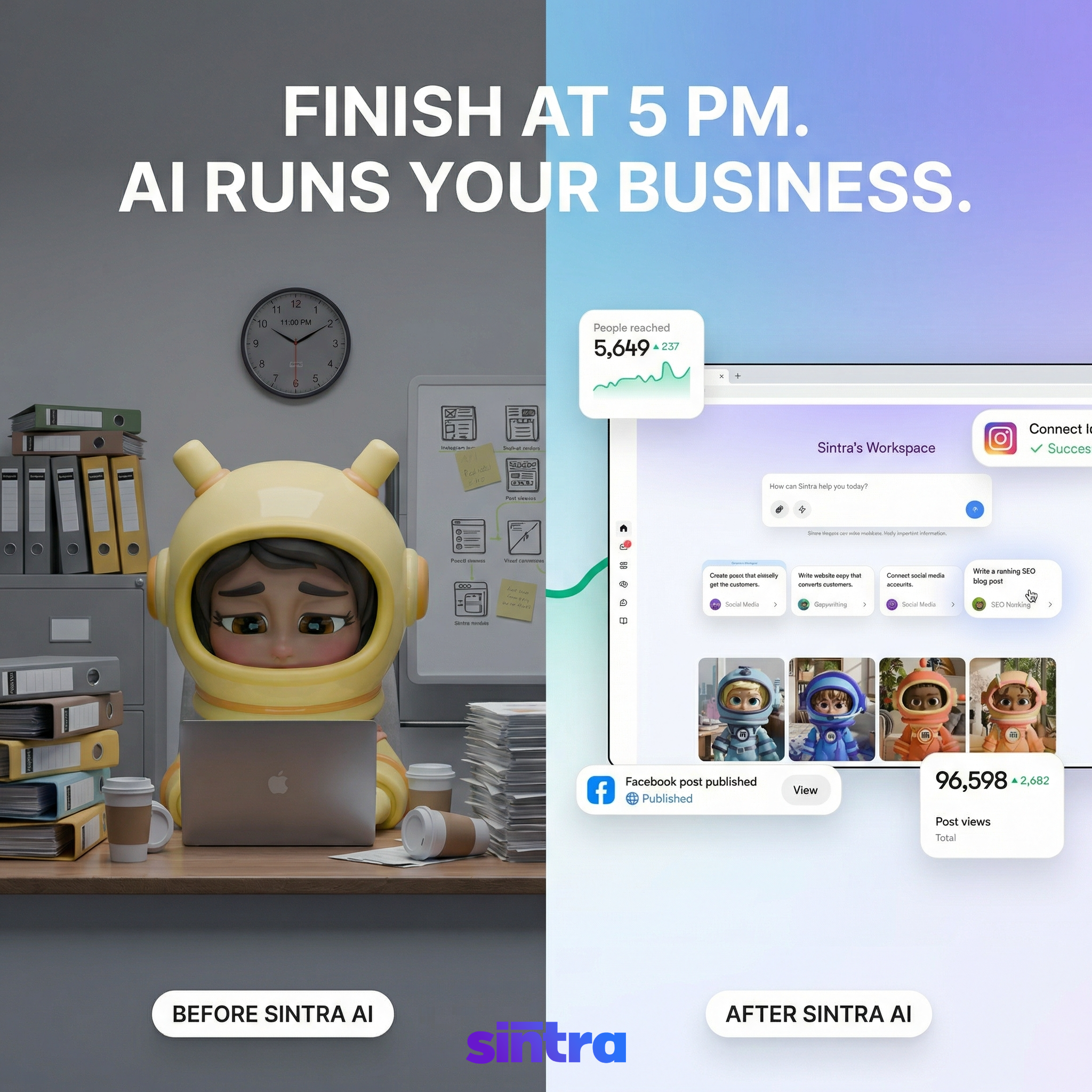 sintra.ai Facebook ad