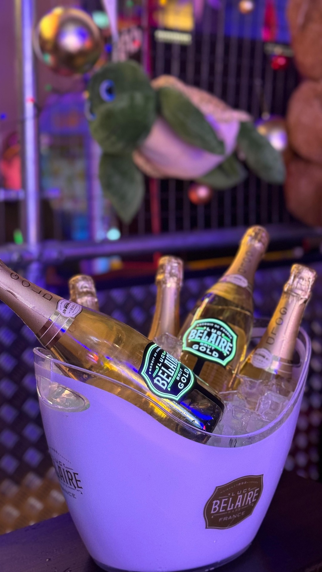 Electric Social Alexanderplatz Facebook ad: POV: Berlin at night, a drink in hand…