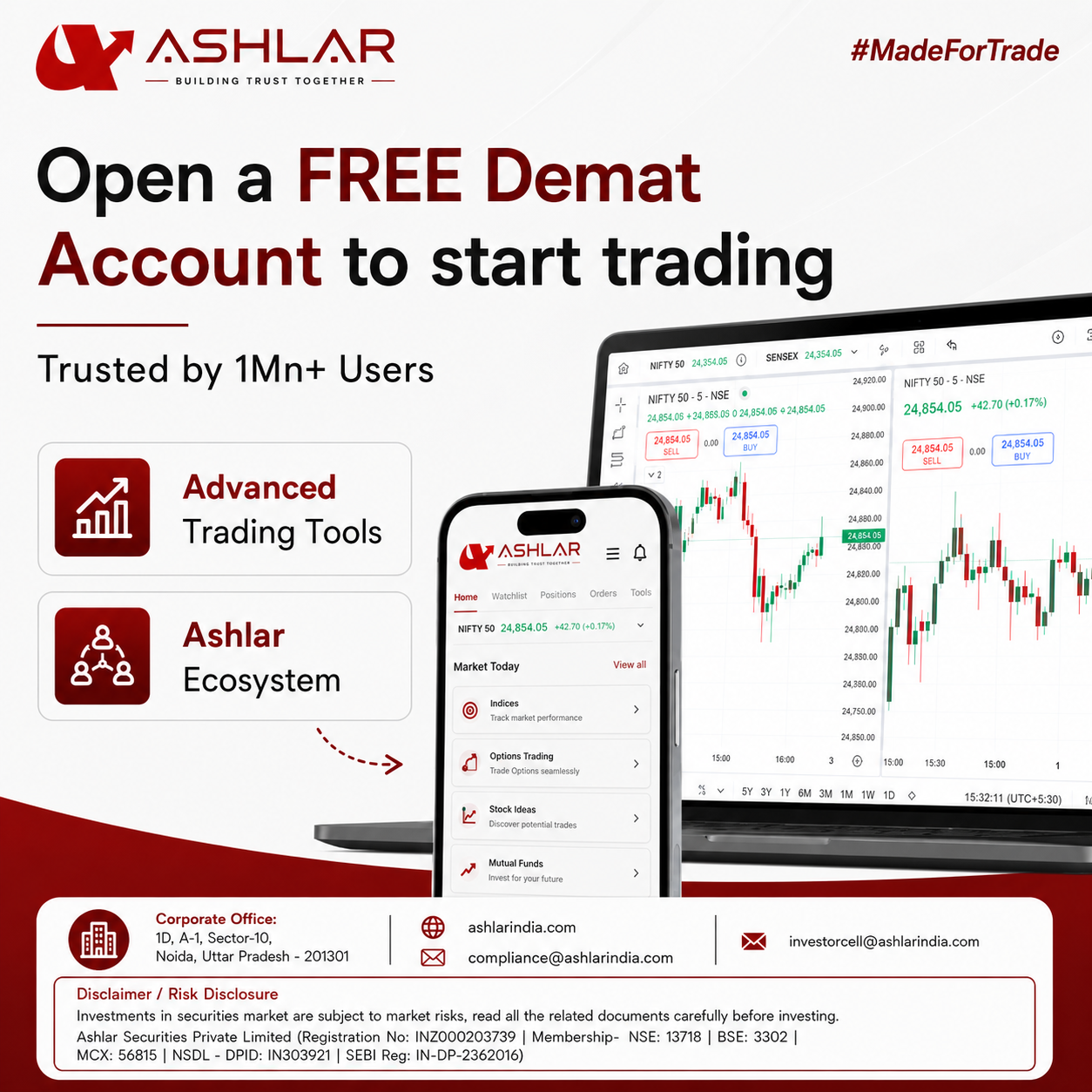 Ashlar Securities Facebook ad