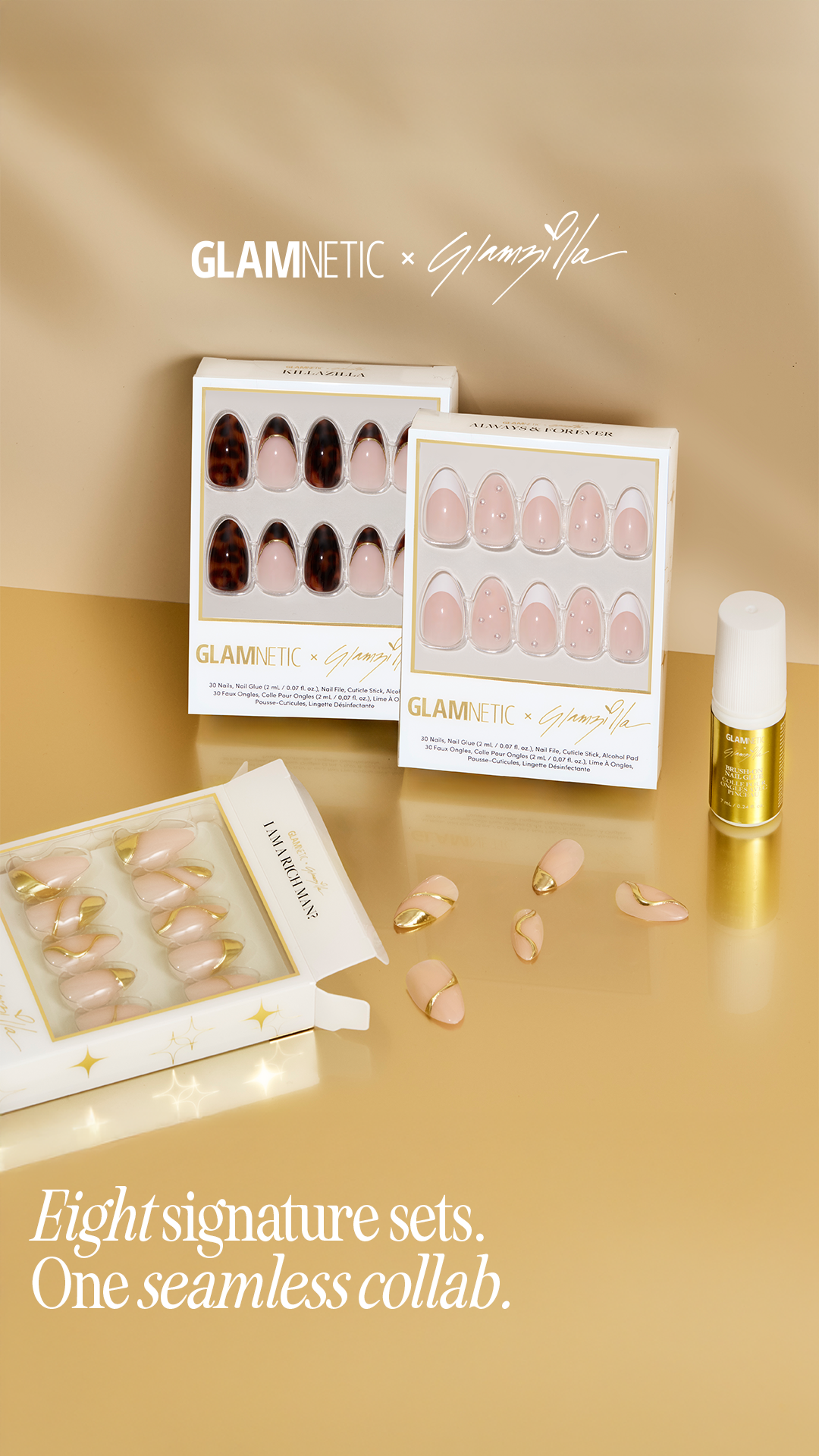 Glamnetic Facebook ad