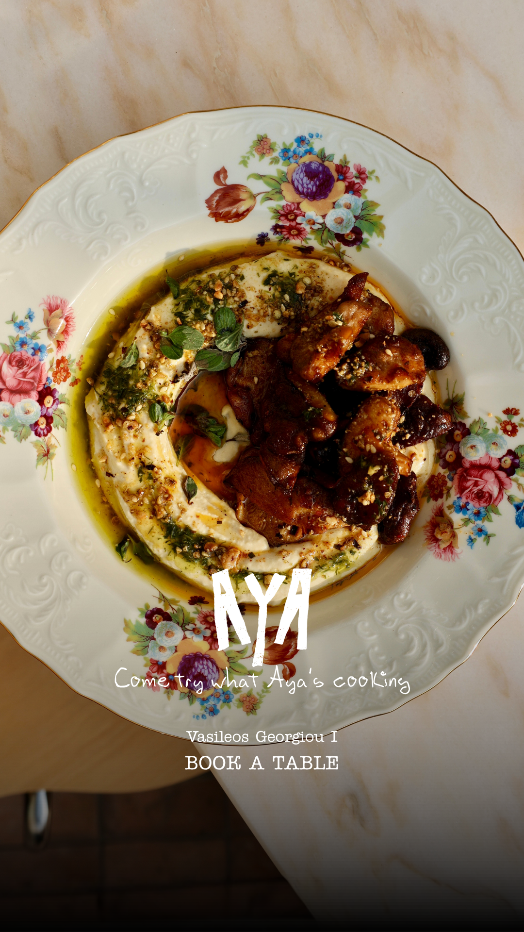 Aya Cooks Facebook ad