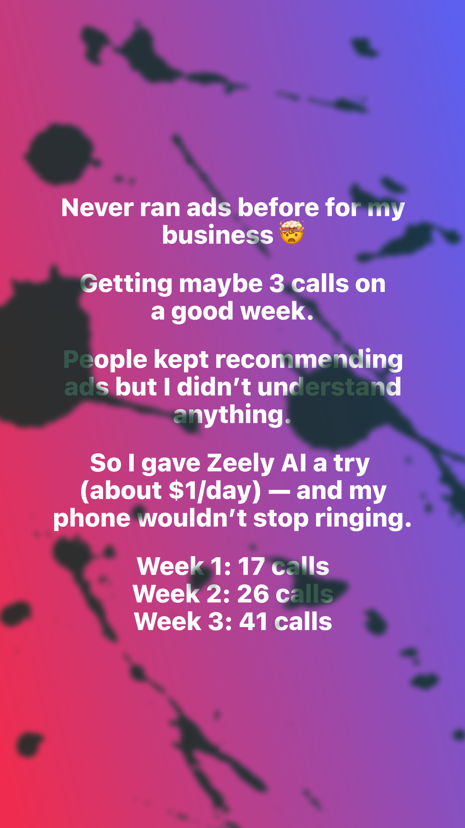 Zeely Facebook ad