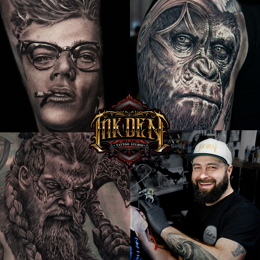 Inkden Tattoo Studio and Laser Removal Clinic Facebook ad: Chat with us