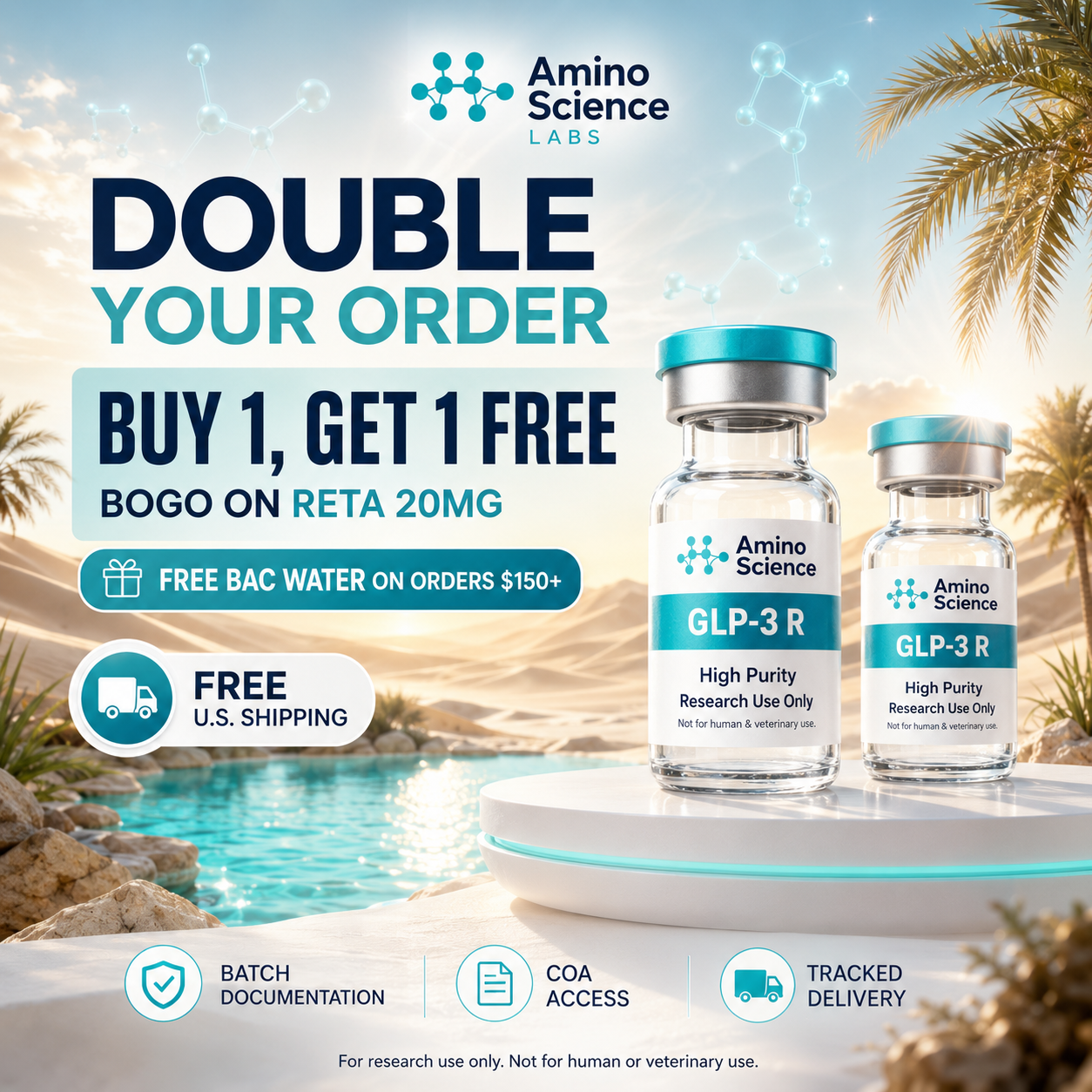 Amino Science Labs Facebook ad