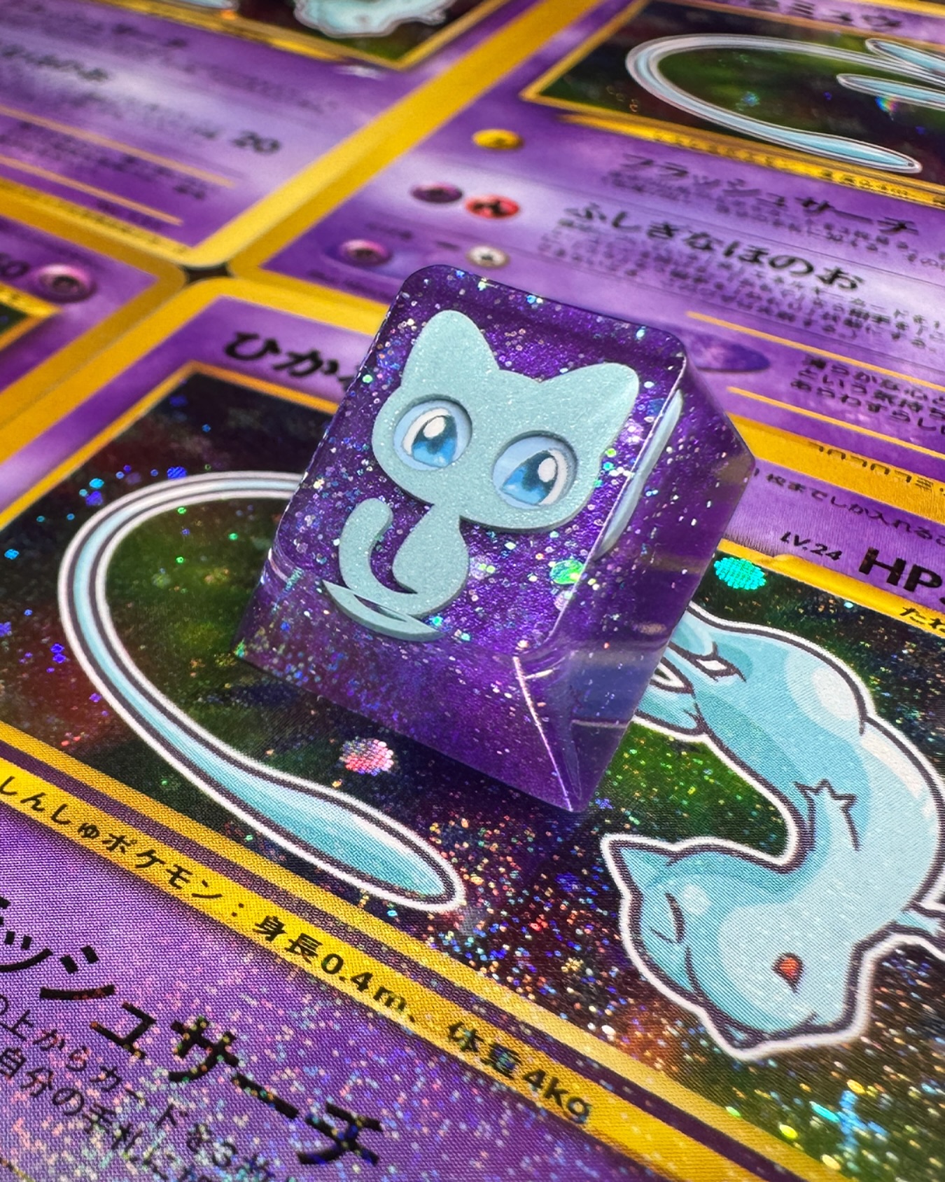 Gothcaps Facebook ad: Artisan Keycap Spotlight: Shining Mew
