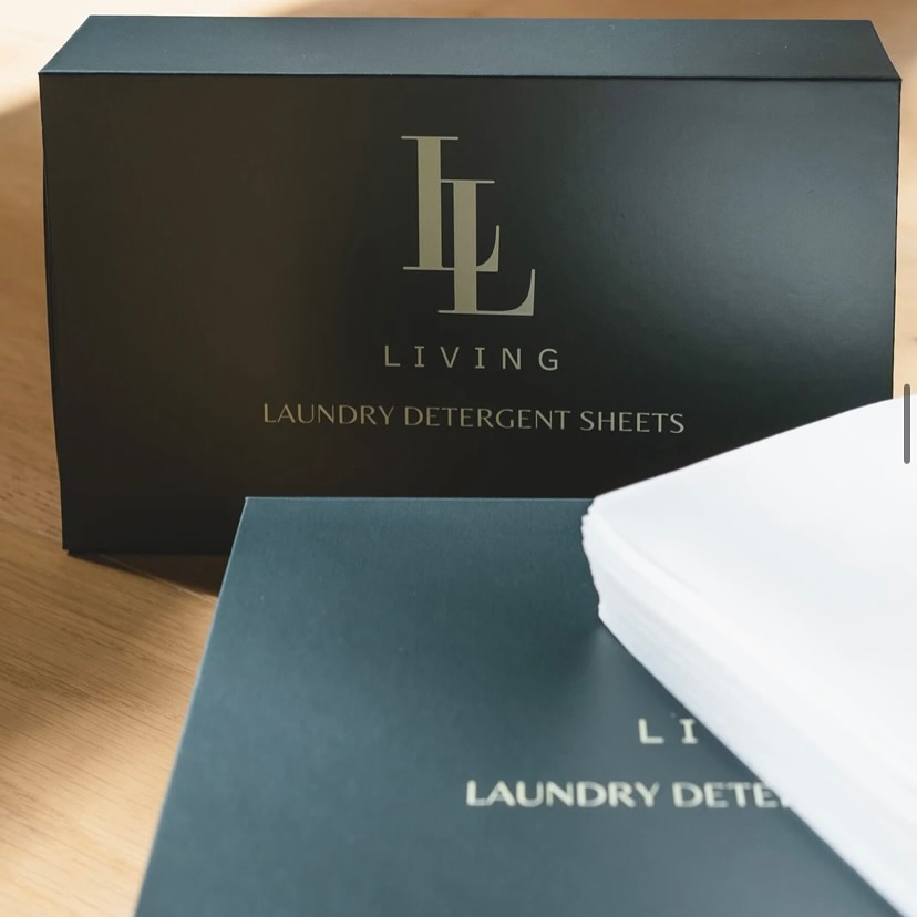 Living Laundry Facebook ad: Detergent sheets that actually work