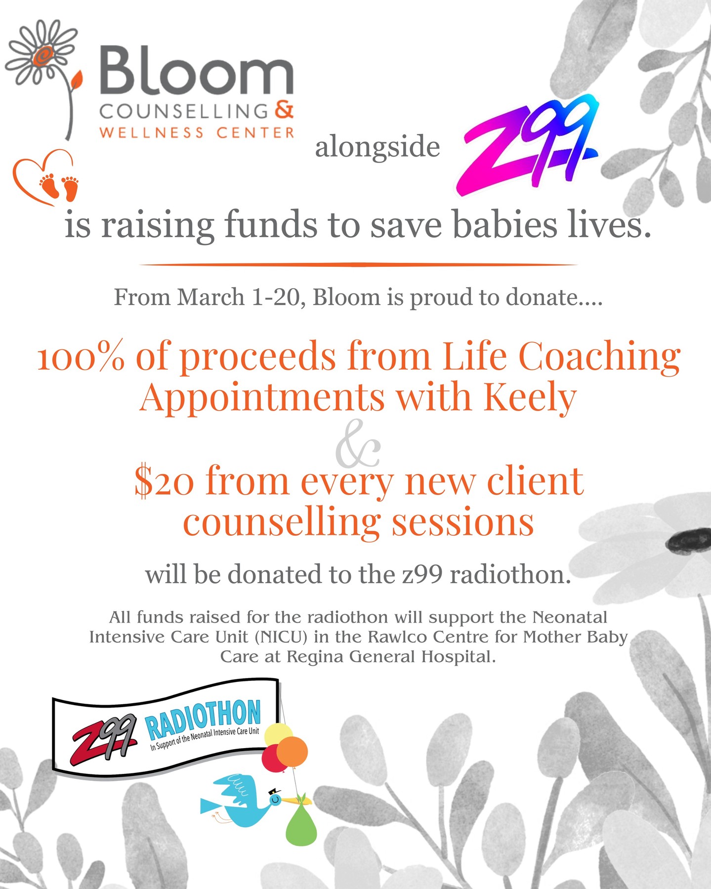 Bloom Counselling & Wellness Center Facebook ad