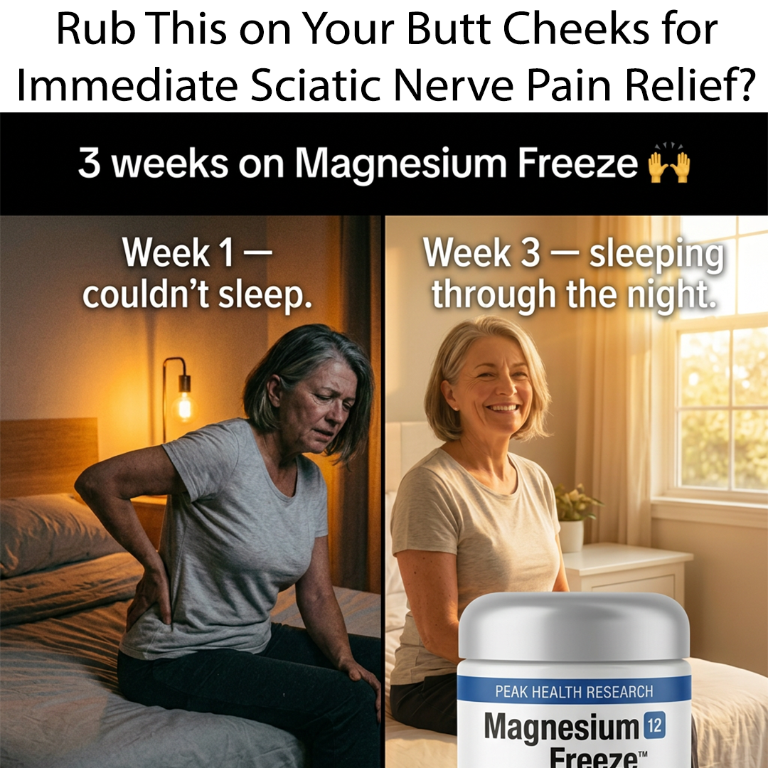 Say Goodbye to Sciatic Nerve Pain? Facebook ad: #1 mineral for immediate sciatic nerve relief? (rub tonight)