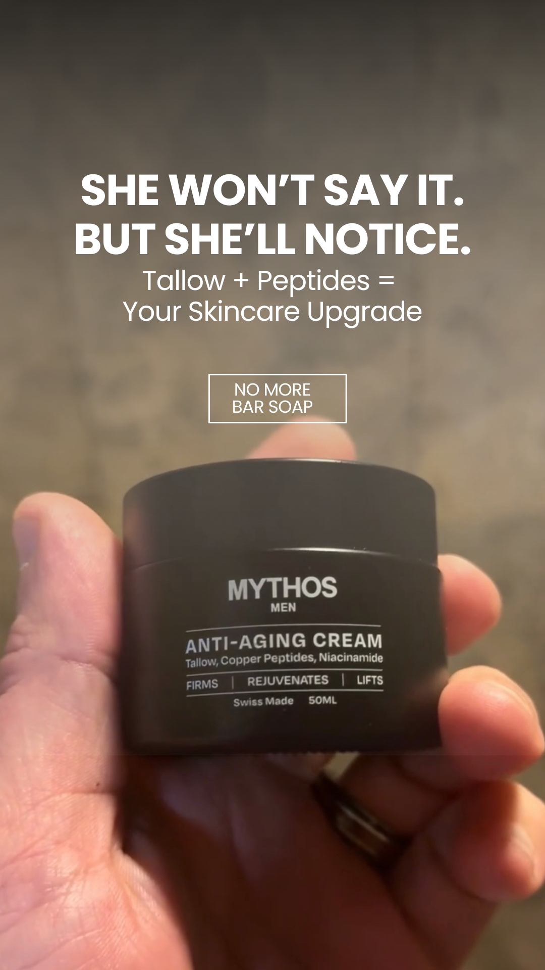 Mythos Men Facebook ad