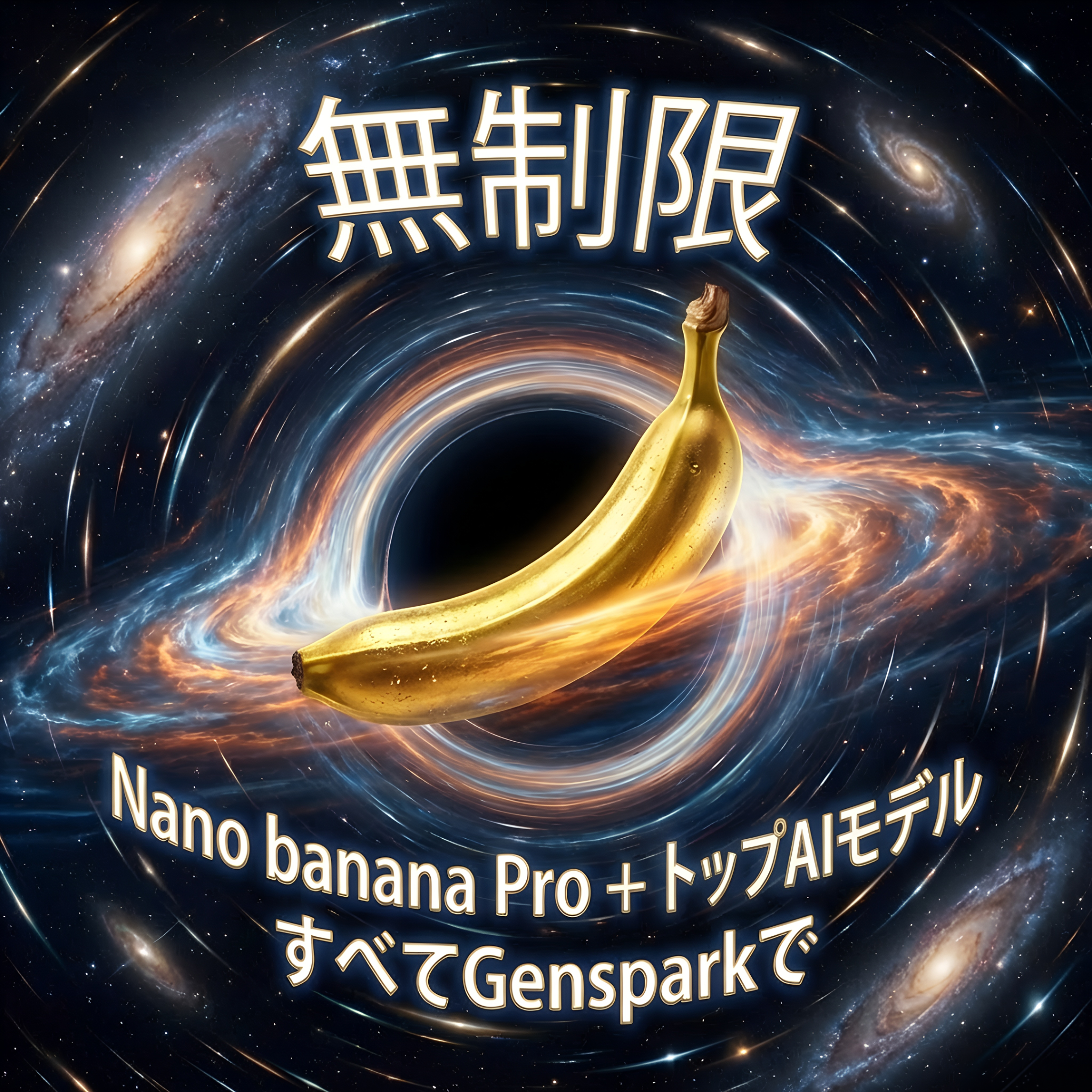 Genspark AI Facebook ad: 365日間、AI使い放題!