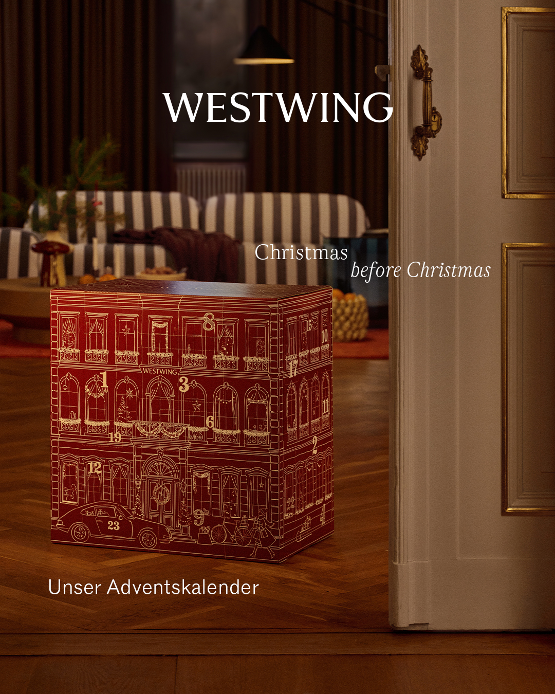 Westwing.at Facebook ad: Our Advent Calendar