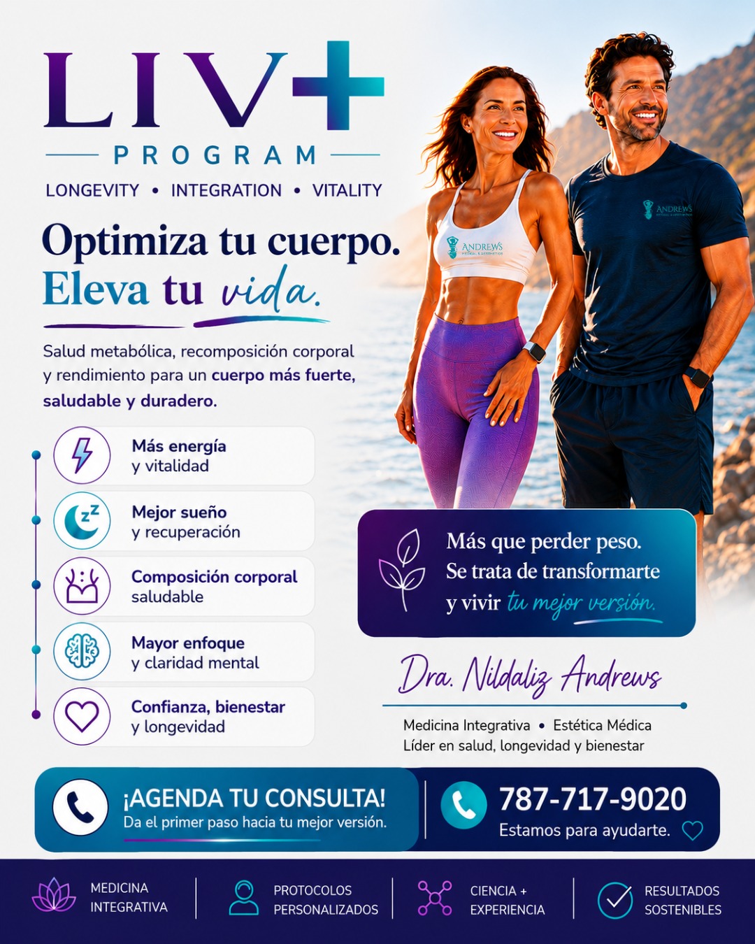 Andrews Medical & Wellness Clinic Facebook ad: ¿Alguna vez has mirado una foto tuya y…