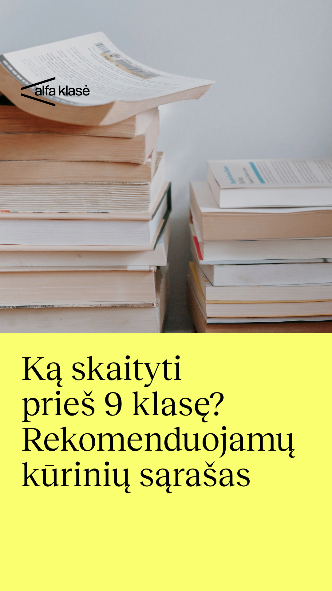 Alfa Klasė Facebook ad
