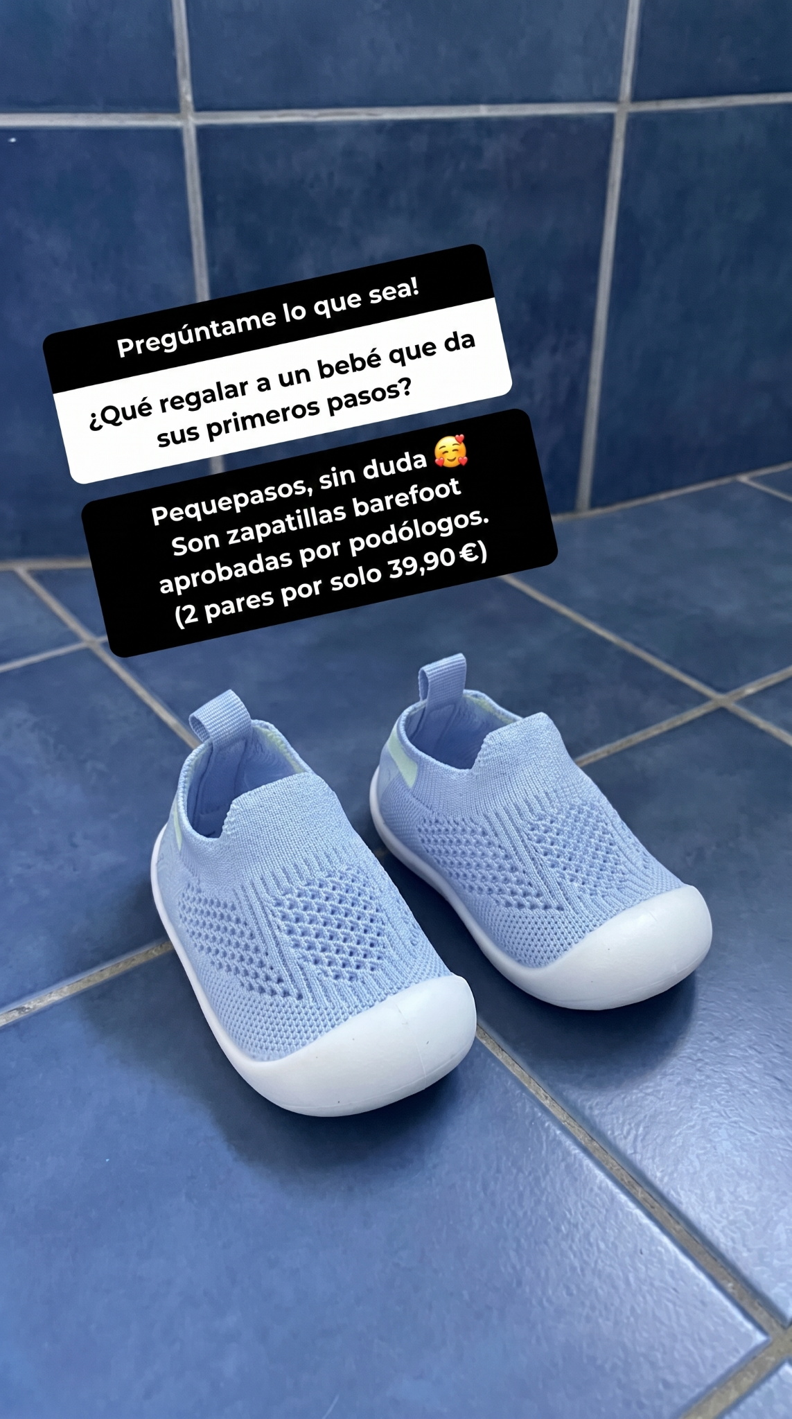 Pequepasos Facebook ad: El regalo que cualquier mamá querría haber recibido.