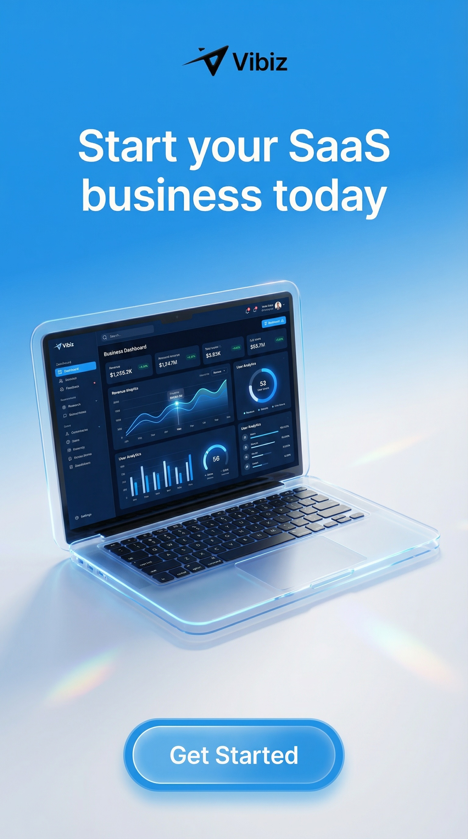 Vibiz Facebook ad