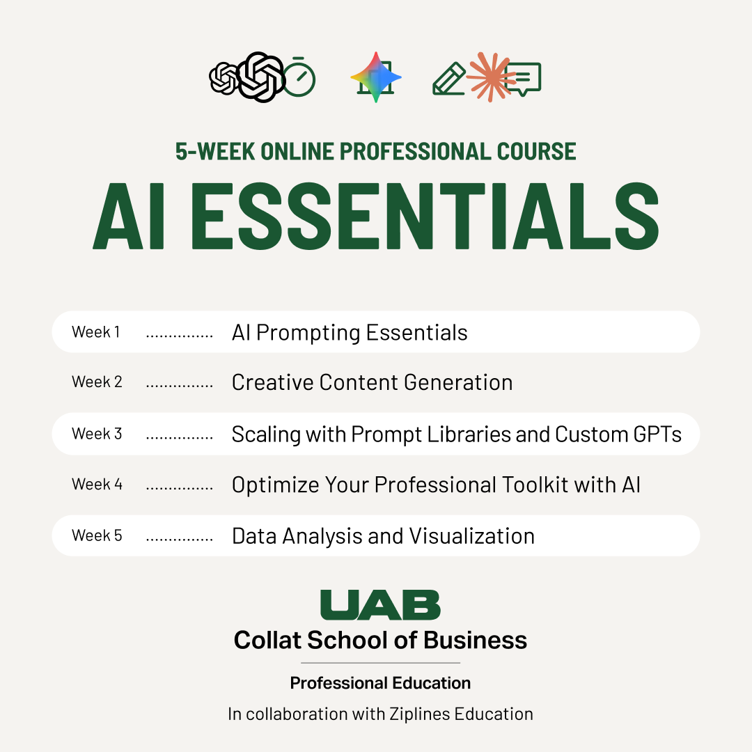 UAB Collat School of Business Facebook ad