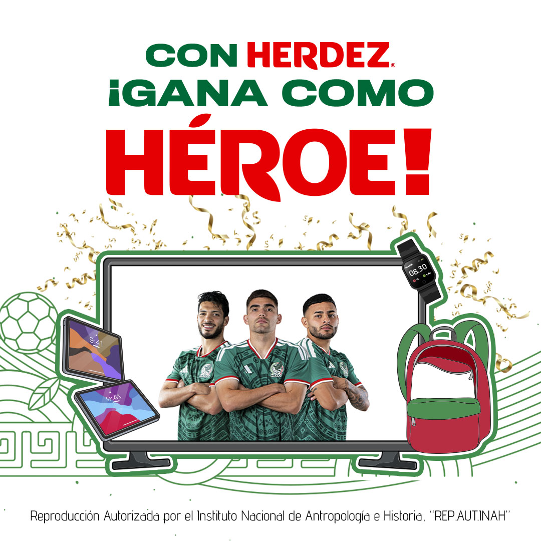 Herdez Facebook ad: ¡Participa para ganar con tus productos Herdez favoritos!
