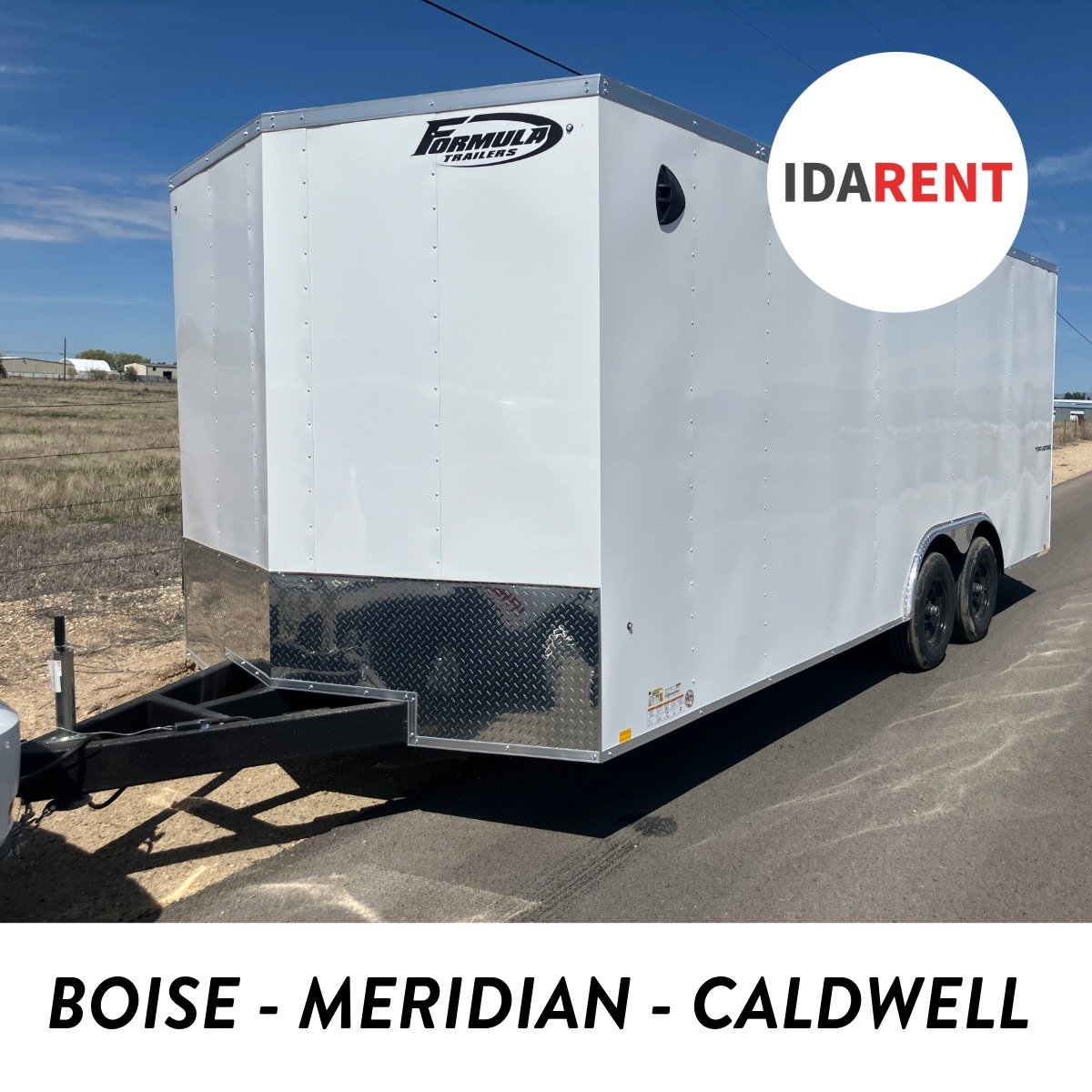 Matt Pipkin Facebook ad: FOR RENT: 20' Enclosed Car Hauler, $125/day