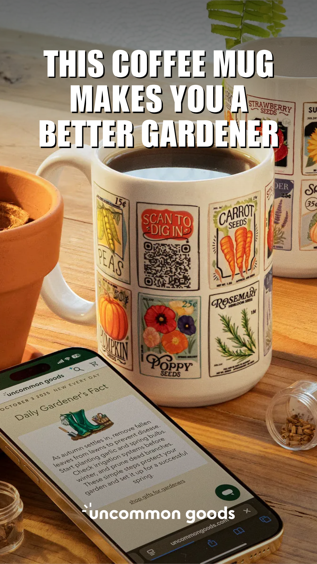 Uncommon Goods Facebook ad