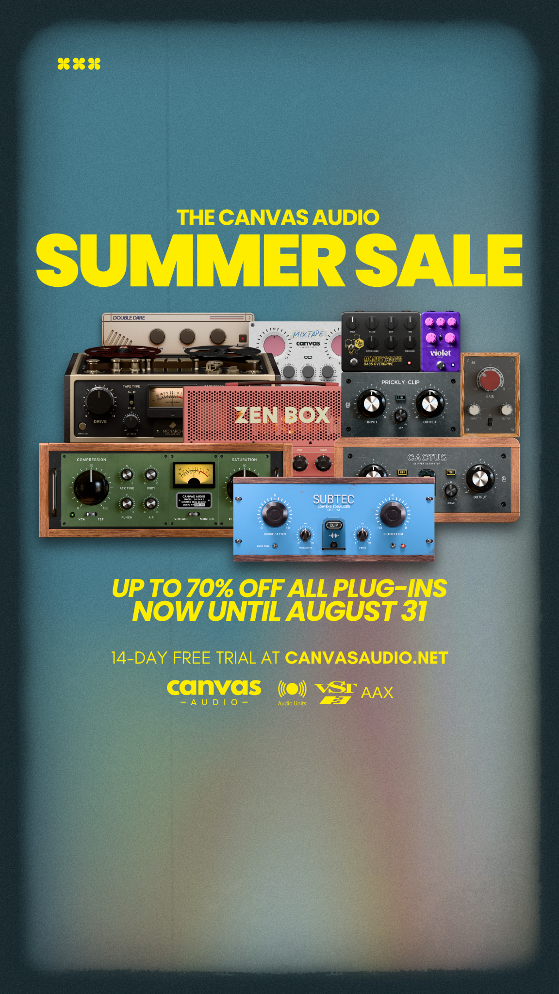 Canvas Audio Facebook ad