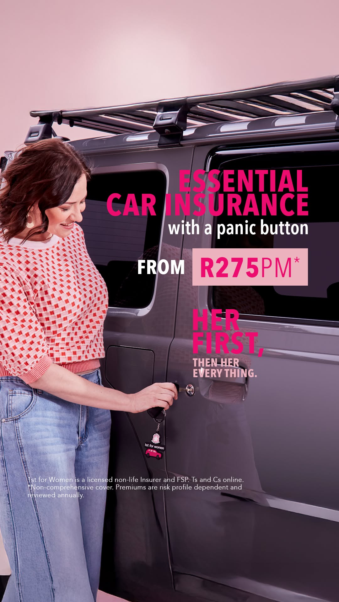 1st for Women Insurance Facebook ad