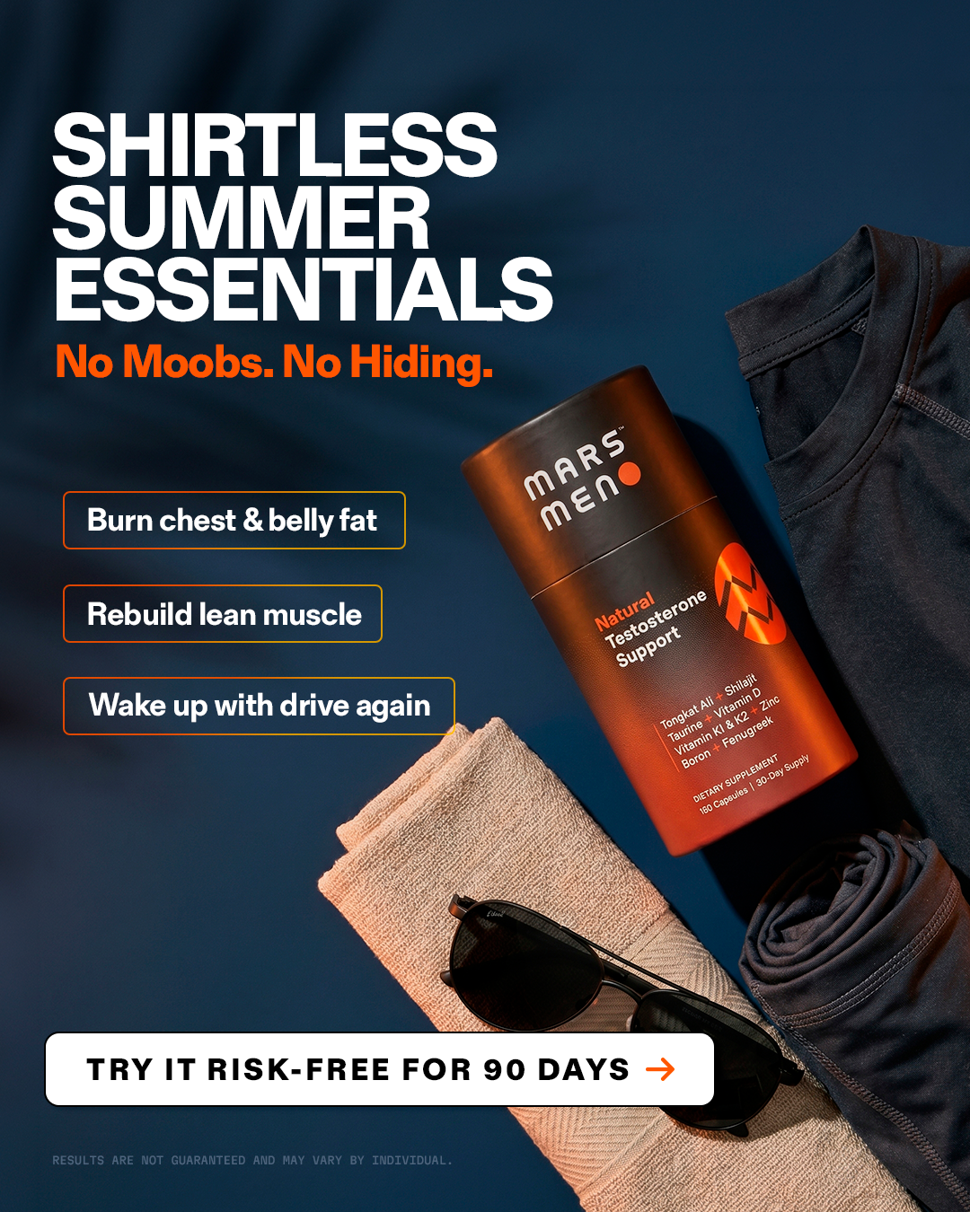 Mars Men Facebook ad