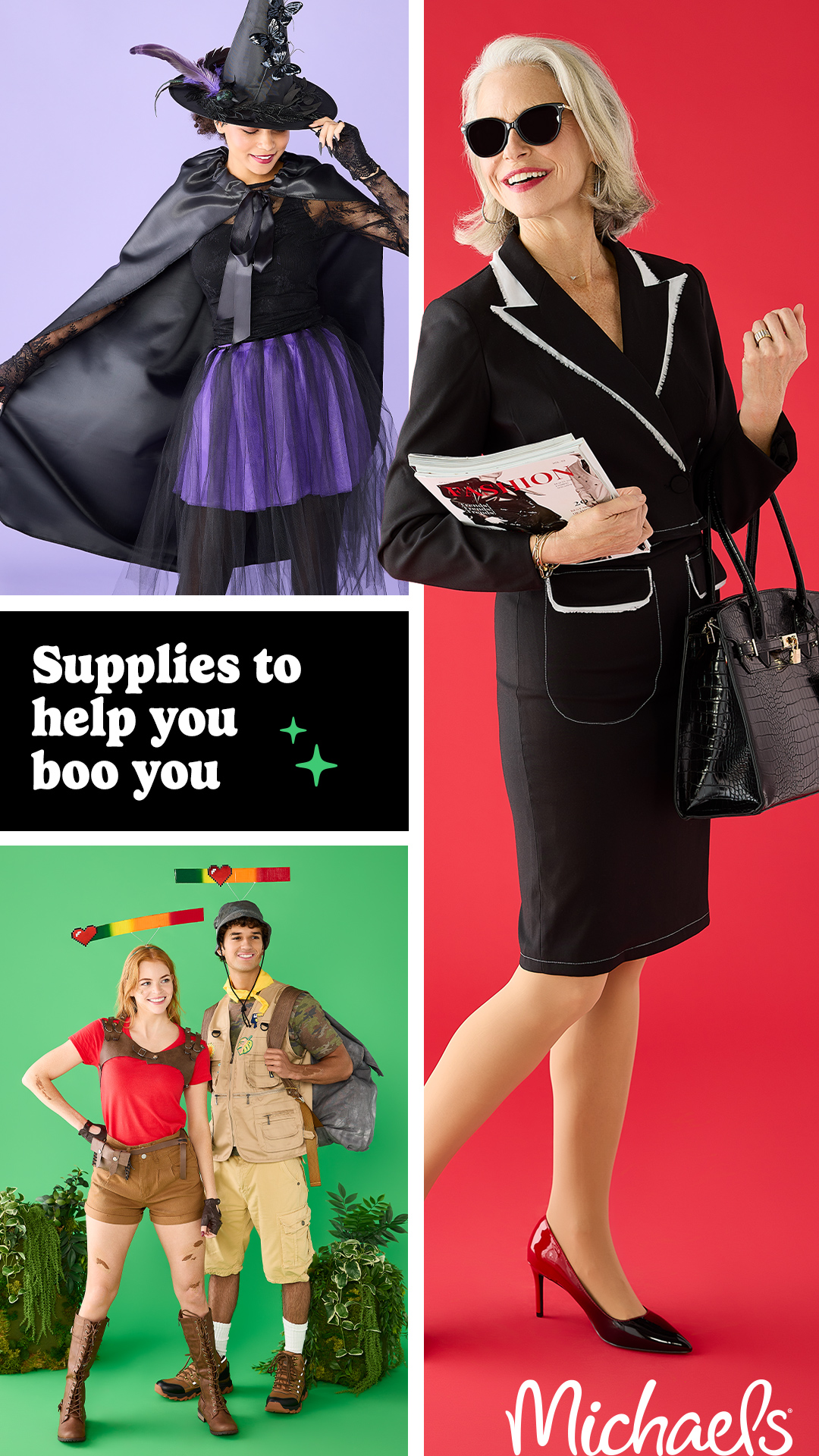 Michaels Stores Facebook ad: Create the perfect costume.