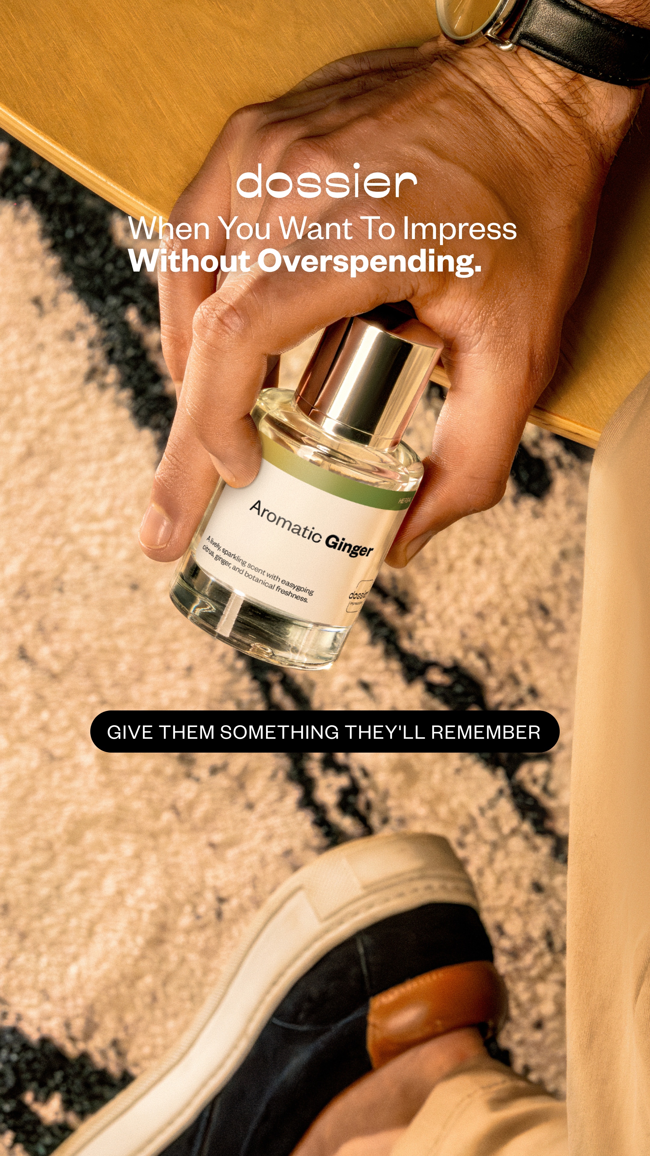 Dossier Facebook ad: Find Your Signature Scent
