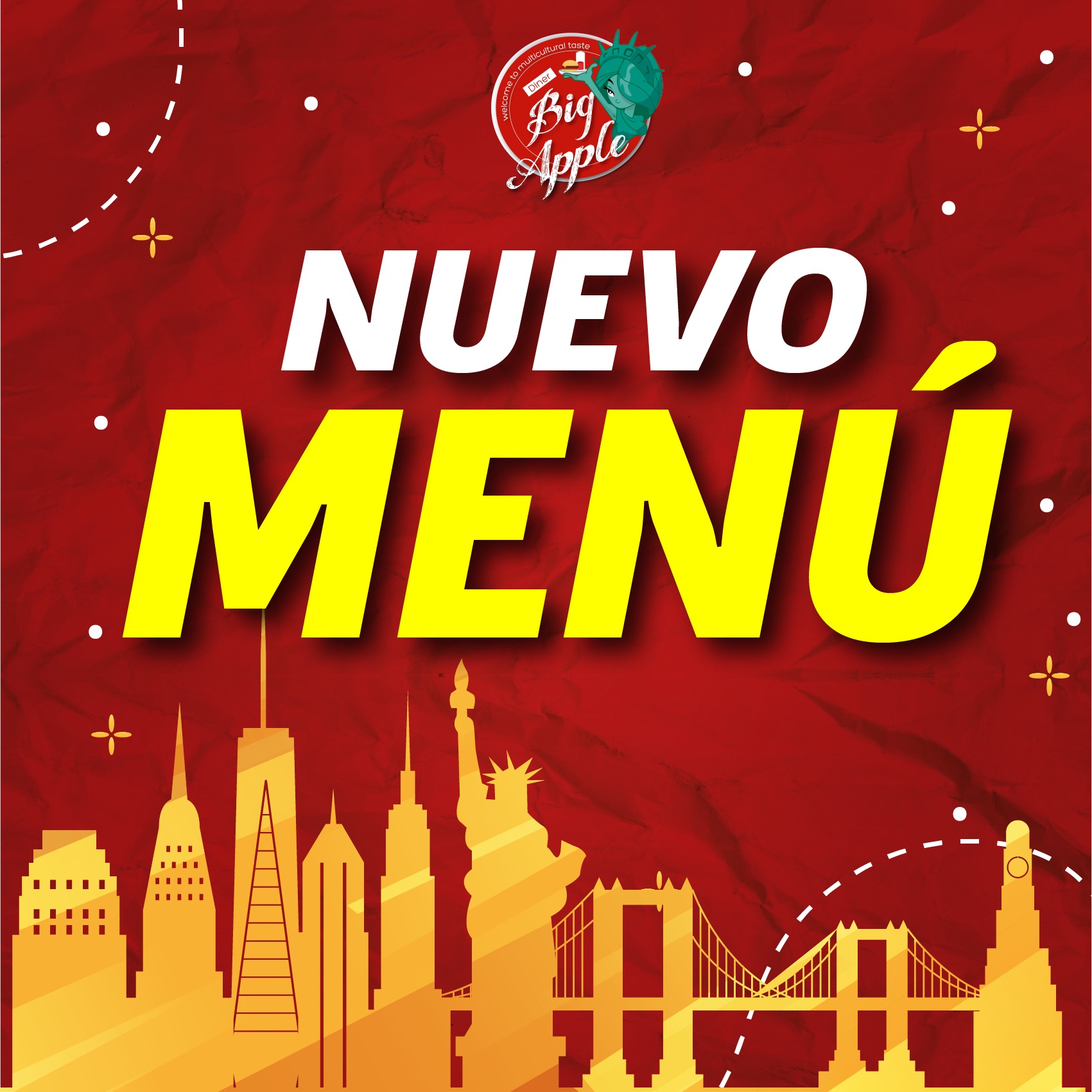 BigApple Restaurant Facebook ad
