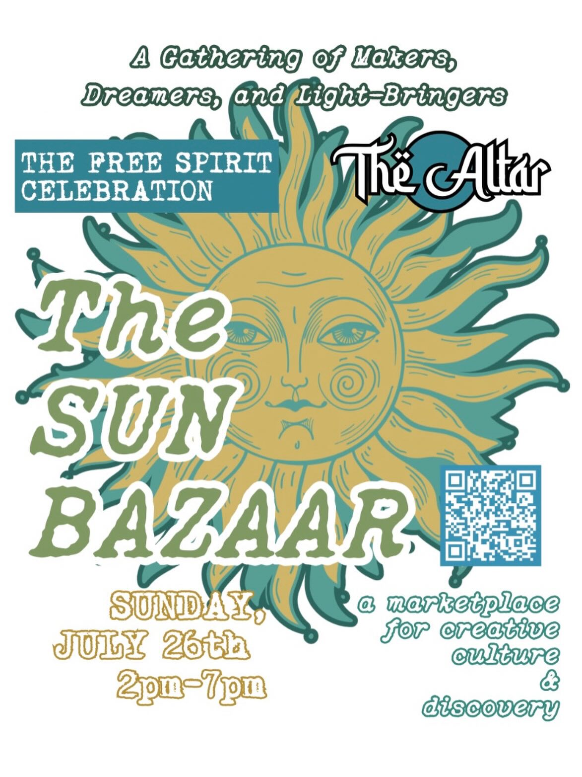 The Altar Facebook ad: Calling all free spirits.