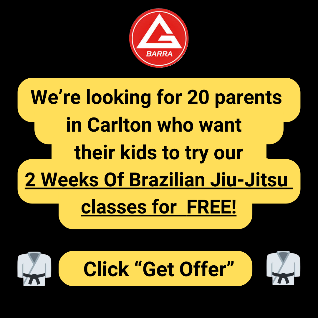 Gracie Barra Carlton Facebook ad