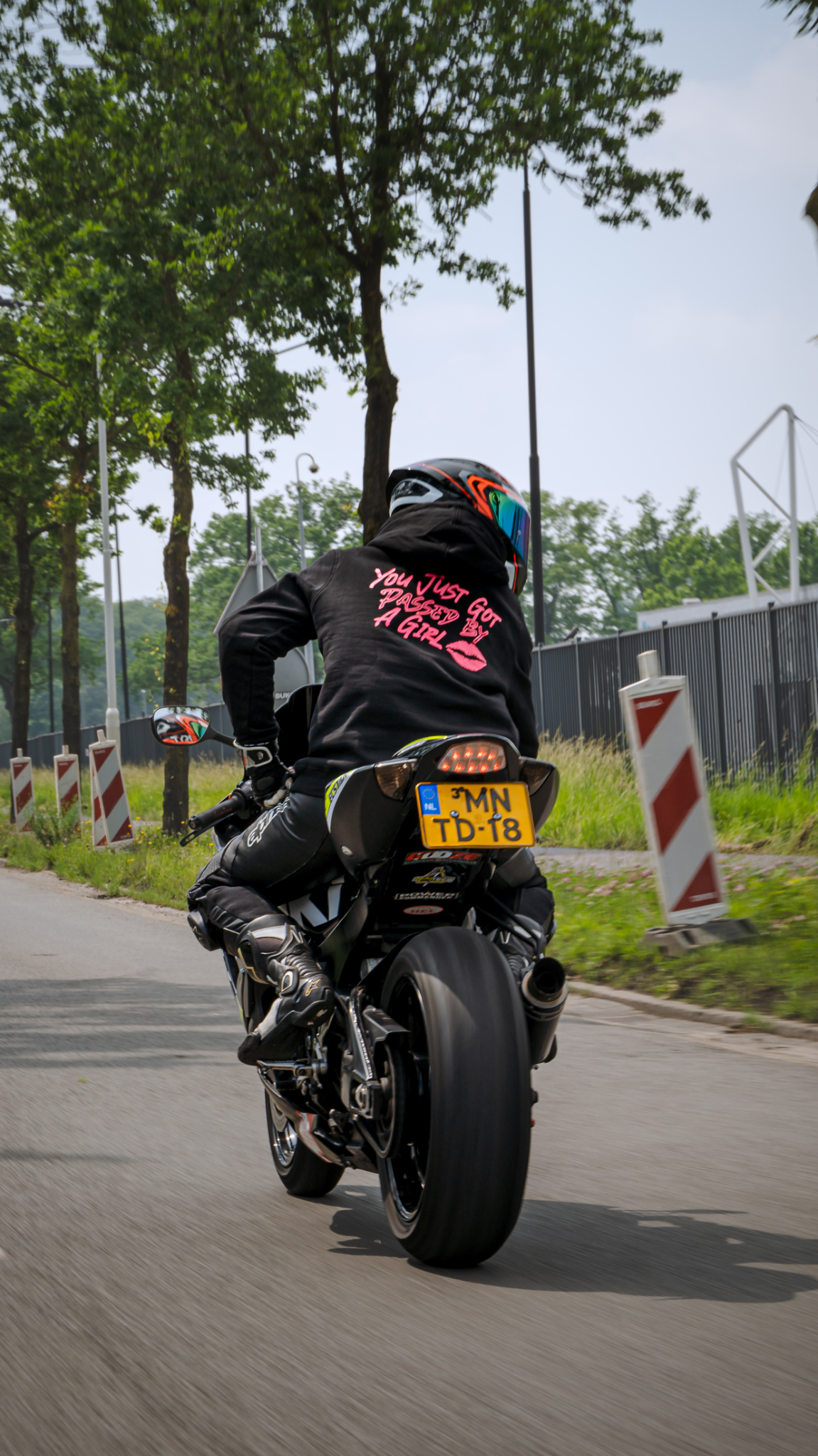 Fast Lane Customz Facebook ad: Built for girls who ride.