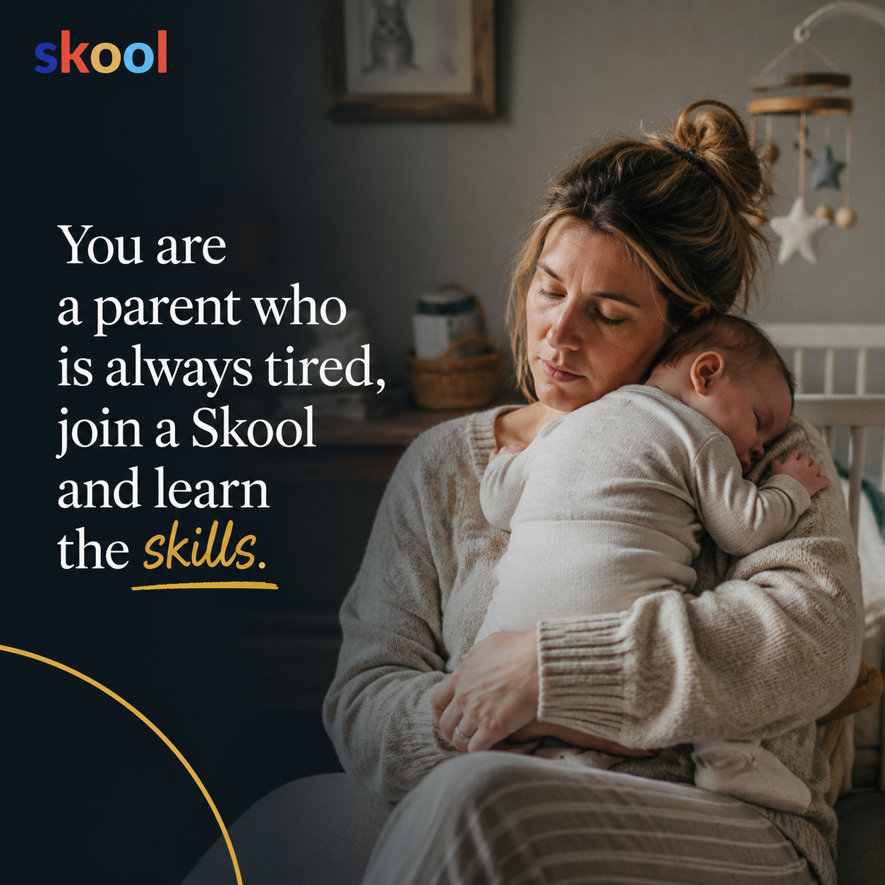 Skool Facebook ad