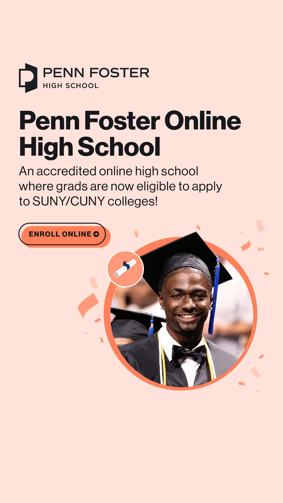 Penn Foster Facebook ad