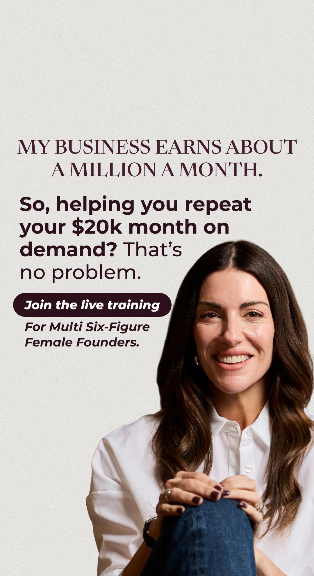 Amy Porterfield Facebook ad