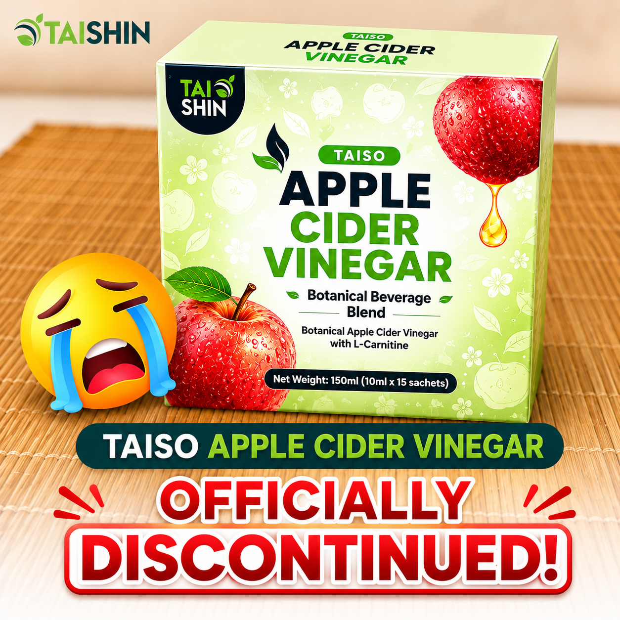 Taiso Apple Cider Vinegar Facebook ad
