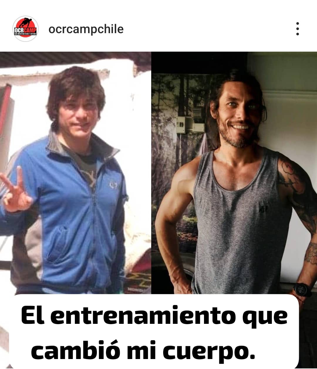 OCR Camp Chile Facebook ad