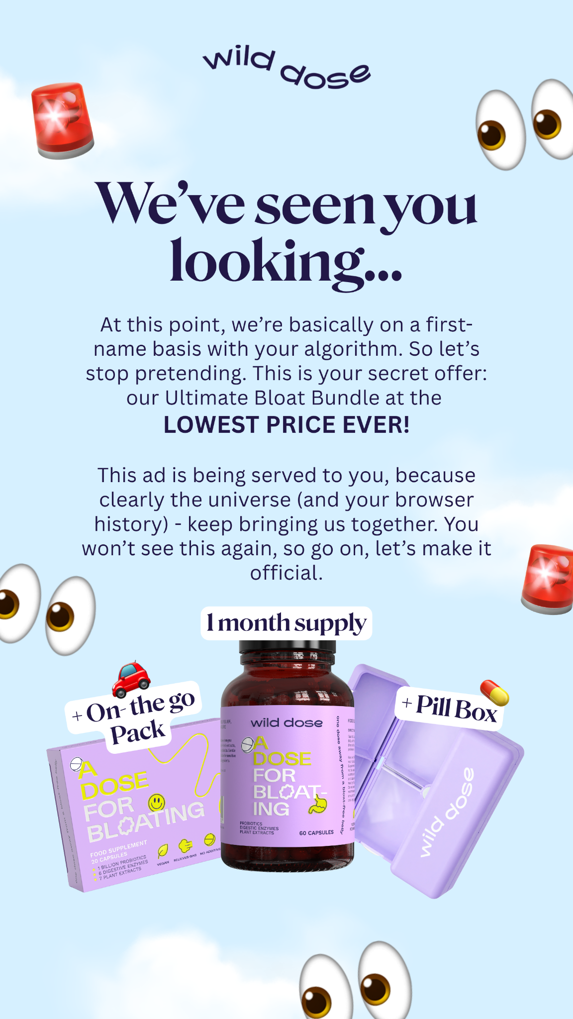 Wild Dose Facebook ad